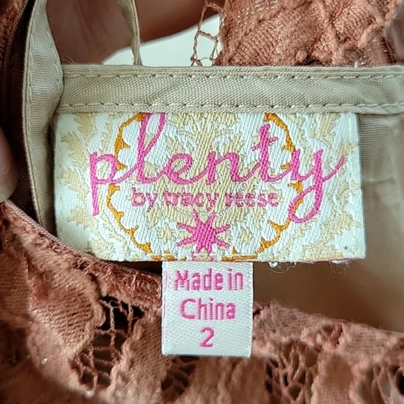 Plenty by Tracy Reese Mariposa Lace Dress - Size 2 - Picture 11 of 12